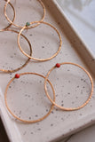Millie Gem Hoops-Gold