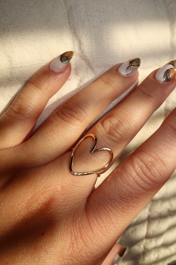 Heart Ring-Gold