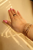 Wave Bangle-Gold