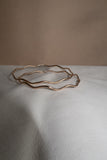 Wave Bangle-Gold