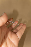Scalloped Bangle-Silver