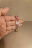 Classic Hammered Bangle-Silver