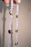 Pink Beads with Shells