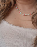 Orange Turquoise Beads