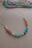 Sherbert Beads Gold Filled Chain