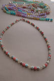 Orange Turquoise Beads