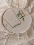 Turquoise Bar Necklace