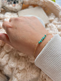 Turquoise Bar Bracelet