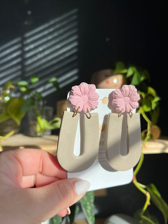 Flower Statement Earrings