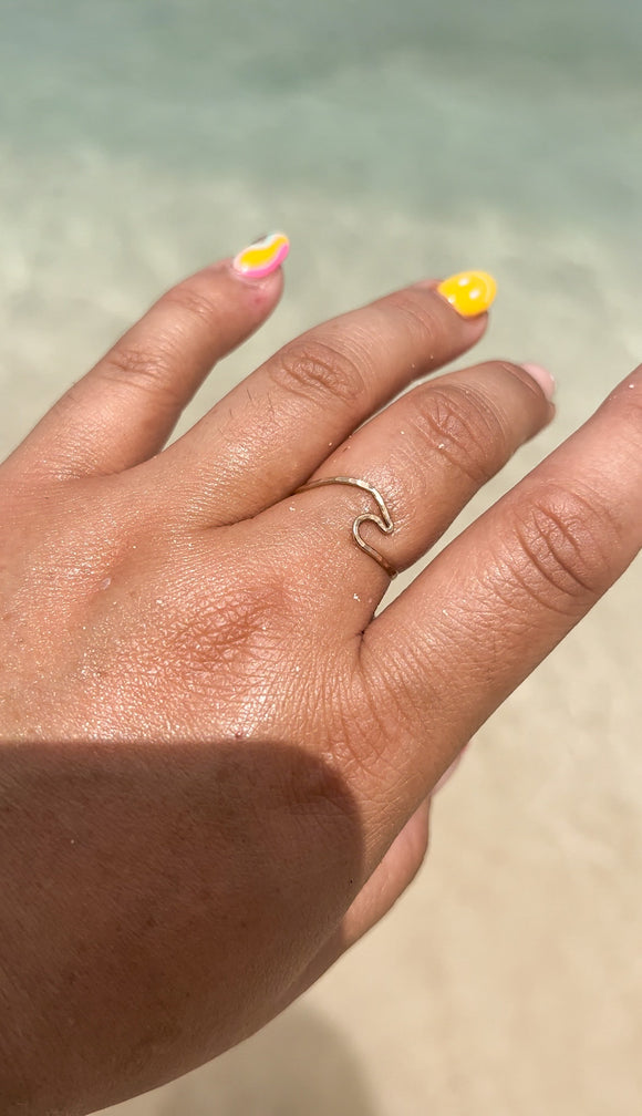 Wave Ring-Gold